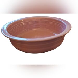 Fiesta Rose Pink One Quart Serving Bowl